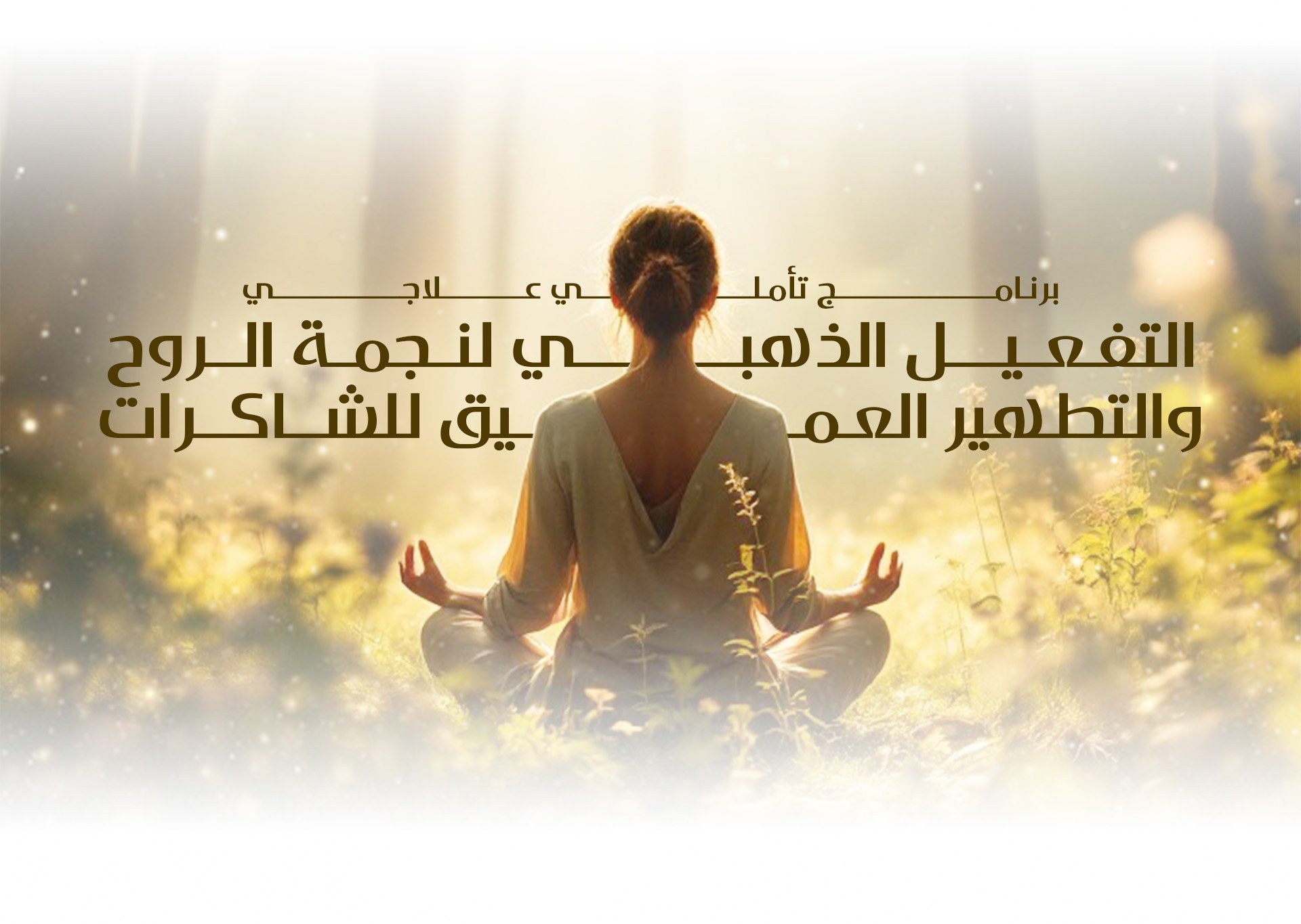 برنامج التفعيل الذهبي لنجمه الروح والتطهير العميق للشاكرات
