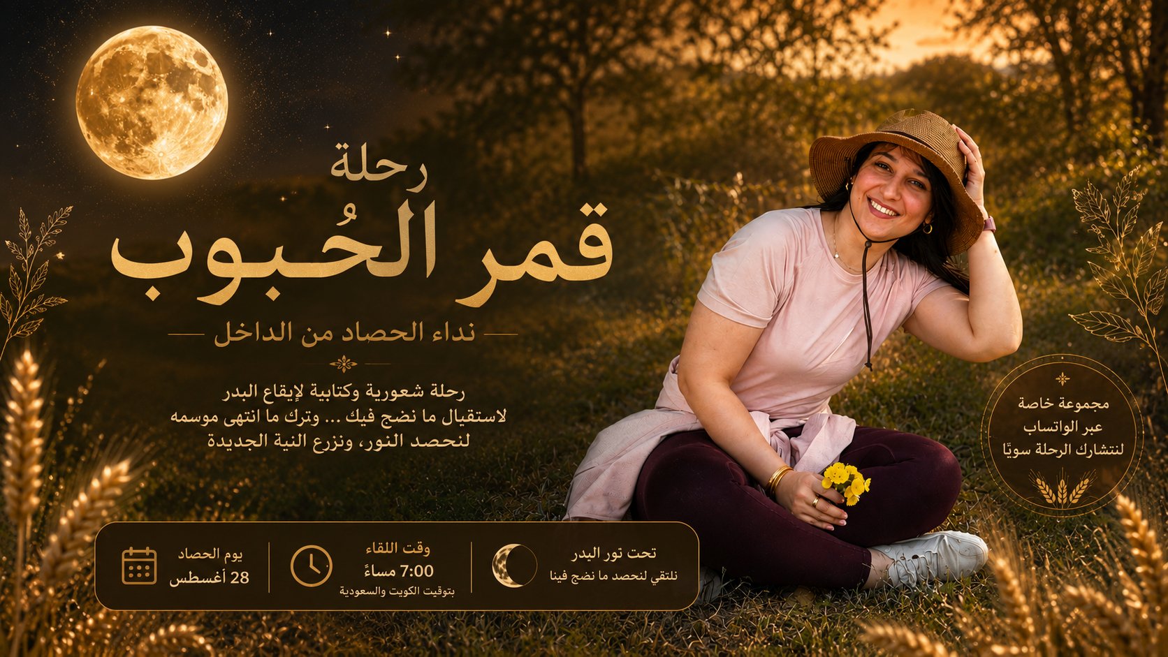 رحلة قمر الحُبوب 🌕 🌾